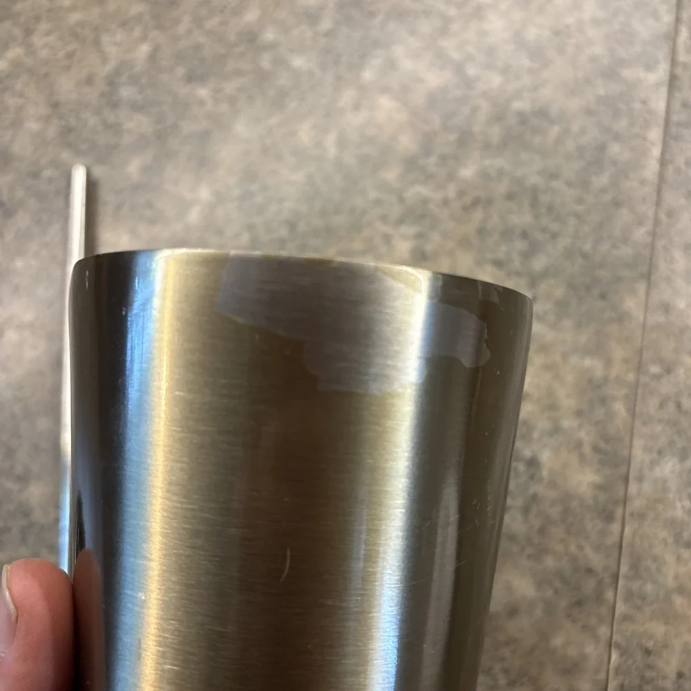 Starbucks Stainless Steel Tumbler 16 Oz Coffee Tea Water + Straw